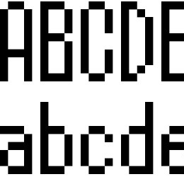 Pokemon X and Y Font File