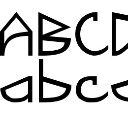 Predacon Beasts Font File