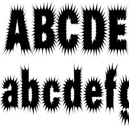 Prick Font File