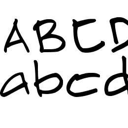 PRIMAHANDWRITE Font File