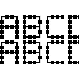 Printed Circuit Board-7 Font File