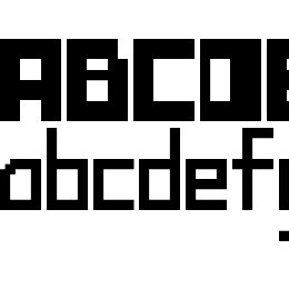 PROGRESS Font File