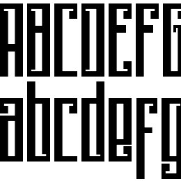 Psychotic Robots Font File