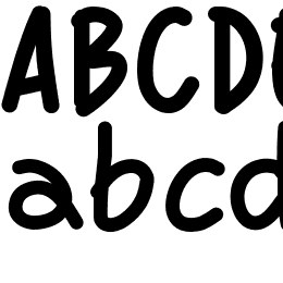 PWBoldScript Font File