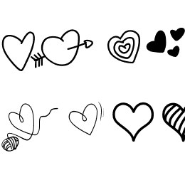 PWLittleHearts Font File