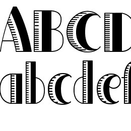 Quaker Shade Font File