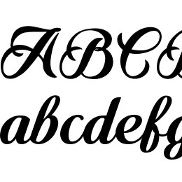 Quincho Script Font File