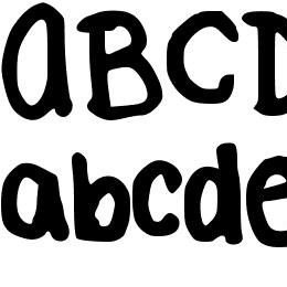 Rachel_Kate_Thick Font File