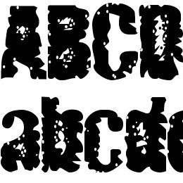 Radiated Pancake Font File