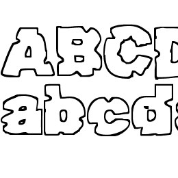 Raptor Attack Font File