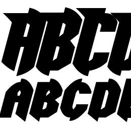 Razorclaw Bold Italic Font File