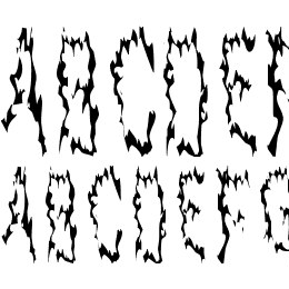 Real Horror Show Font File