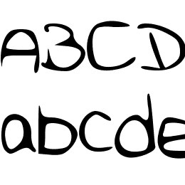 RebeccasHandwriting Font File