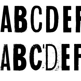 Rediscovered Font File