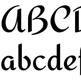 Redressed Font File