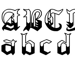 Regothic Font File