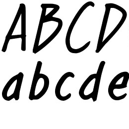 regularJoe Font File