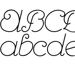 RhumbaScript Font File