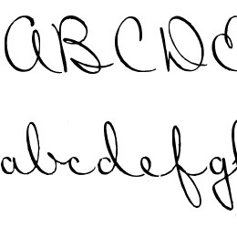 Ribbon in the Sky Font File