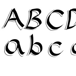 Ribbons 2 Font File