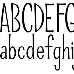 Riddle Upright Font File