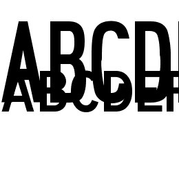 Roadway Font File