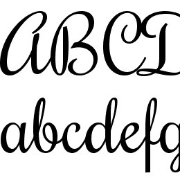 Rochester Font File