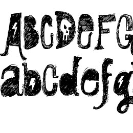 Rock Show Whiplash Font File