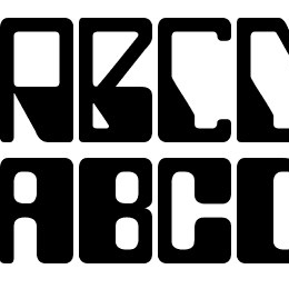 ROLLERBALL 1975 Font File