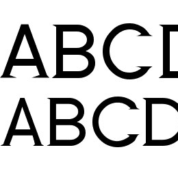 Romanesque Serif Font File