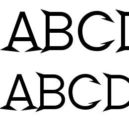 Romanicum Font File