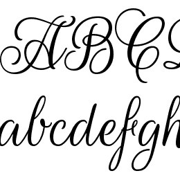 Rouge Script Font File