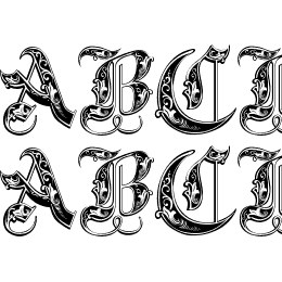 Royal Initialen Font File