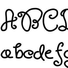 Royalty Waffles Font File