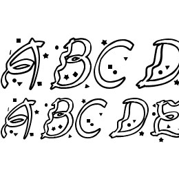 Ruban Extravaganza Font File