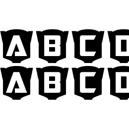 RubCaps Autobot Font File