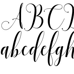 Sadhira Demo Font File