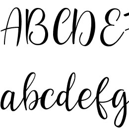 Sanies Script Font File