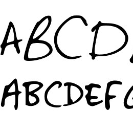 SaraDunn_Hand Font File