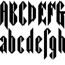 Sarcophagus2 Font File