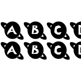 Saturn Font File