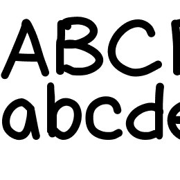 SchuboiseHandwrite Font File