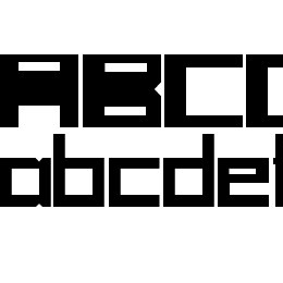 SCI FI BOX Font File