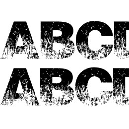 Scorched Earth Font File