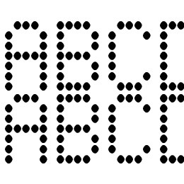 Score Board Font File