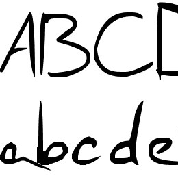 Scrages_handwrite Font File