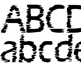 Scratch Board Font File