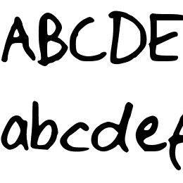 ScrawlyWawly Font File