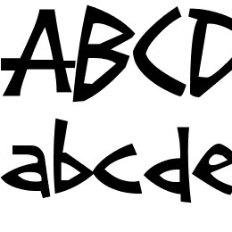 Screwball Font File