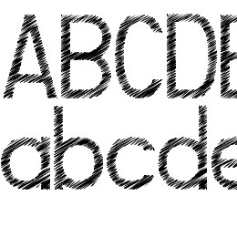 ScrFIBbLE Font File